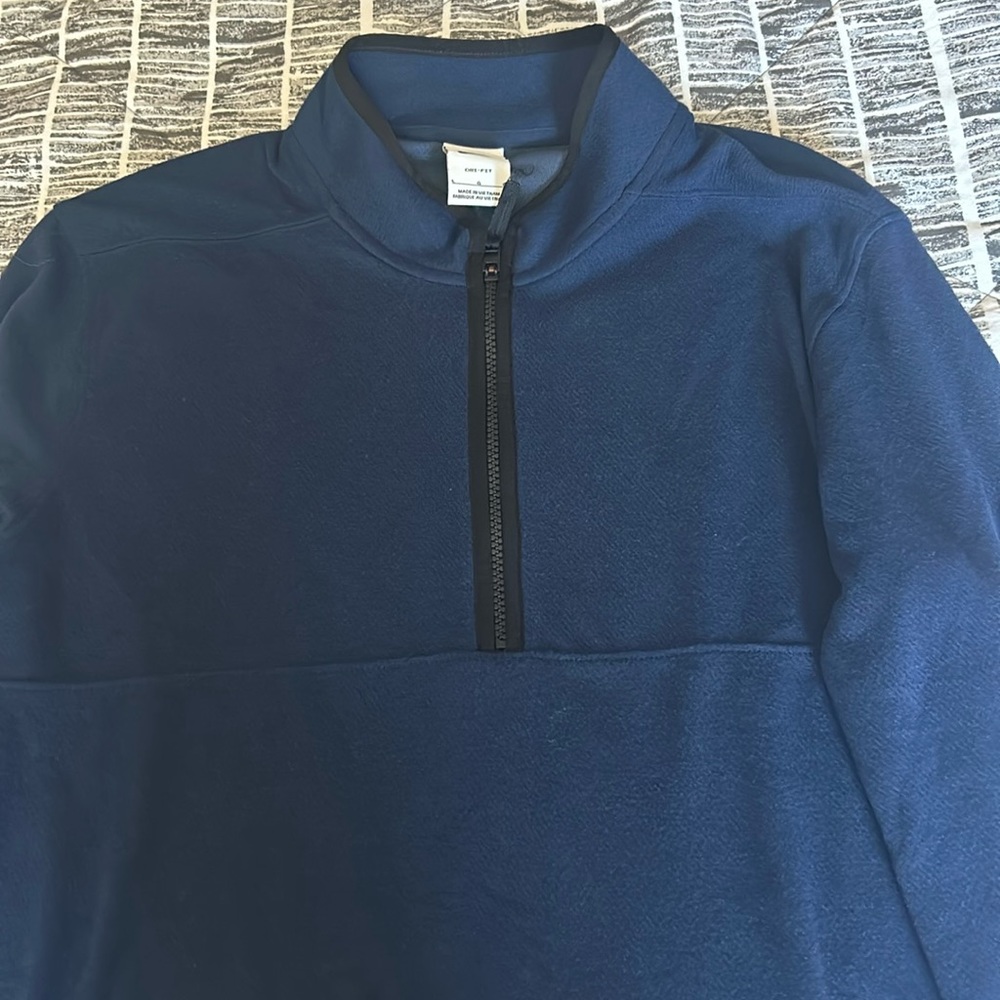 Nike 1/4 zip pullover.  Size L Dri-Fit